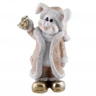 Зайка с колокольчиком в руке ТПК Полиформ 47 см Тпк полиформ