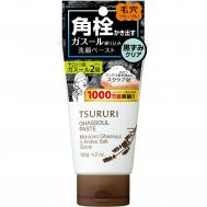 Пенка-скраб  для глубокого очищения кожи с вулканической глиной 120 г Tsururi