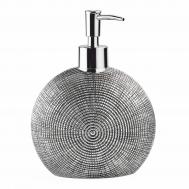 Дозатор для жидкого мыла  серый 13,7х8,5х18,4 см Wasserkraft