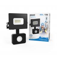 Прожектор светодиодный  Elementary LED 10W 700lm IP65 6500К с датчиком движения 1/40 Gauss