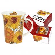 Кружка  0.35л подсолнухи Carmani