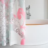 Штора для ванной  Birds розовая 180х180 см AG CONCEPT