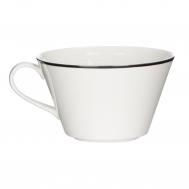 Чашка с блюдцем  Арома блэк 300 мл Hankook