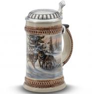 Кружка пивная  Wolf 0,5 л Artina SKS