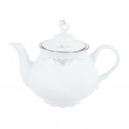 Чайник 1200 мл 1794 декор Серый орнамент, отводка платина THUN