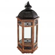 Фонарь-подсвечник  19.5x17x42 Minhou lisheng