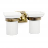 Стакан двойной для зубных щеток WESS