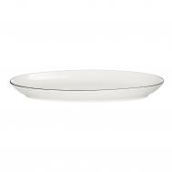 Блюдо овальное  Арома блэк 23 см Hankook