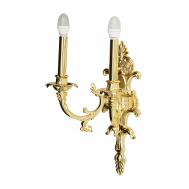 Бра  5526/2w gd Cim blanc