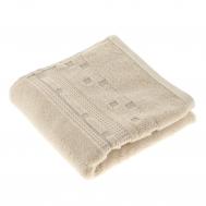 Полотенце махровое  Мозаико 50х100 молочный Cleanelly