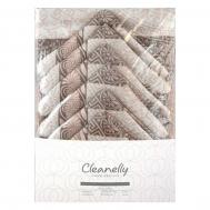 Комплект столовый  бежевый 200x150/50х50 см Cleanelly