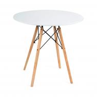 Стол  белый 80х75 см TC