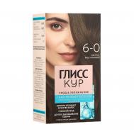 Краска для волос  6-0 Светло-каштановый GLISS KUR