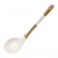 Шумовка силиконовая  36 см белый Guffman