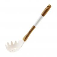 Ложка силиконовая  для спагетти 34 см белая Guffman