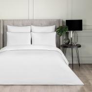 Комплект постельного белья  Клэрити белый Семейный/дуэт Togas