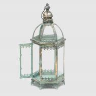 Фонарь декоративный  бронза антик 27,5х24х64,5 см French garden
