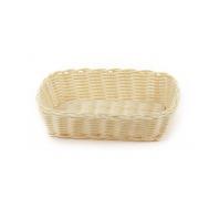 Корзинка пластиковая  beige 24,5х16,5х6 см Баркомплект