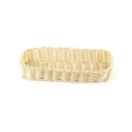 Корзинка пластиковая  beige 27х9х5,5 см Баркомплект