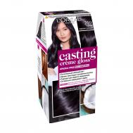 Краска L’Oreal Casting Creme Gloss стойкая Черный Перламутровый 210 (A7295976) LOREAL