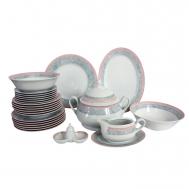 Сервиз столовый  Яна Серый мрамор 27/6 Thun 1794