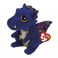 Мягкая игрушка  Дракон Сафир фиолетовый 15 см TY