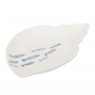 Блюдо декоративное  White sand Ракушка 27x17 см Mercury