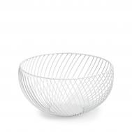 Ваза для фруктов  белая 26,5x13,5 см Zeller