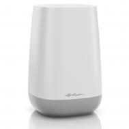 Кашпо с автополивом -ваза yula 14х14х21 см бело-серое LECHUZA