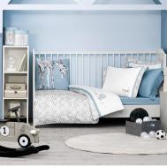 Комплект постельного белья  Олли голубой детский Kids by togas