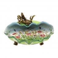 Блюдо  с феей 28x25x15см ГЛАСАР