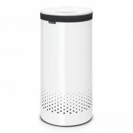 Бак для белья  с пластиковой крышкой 35 л белый Brabantia