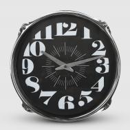 Часы настенные  Drum черные 27,5х16,7х27,5 см IsTime