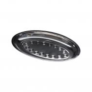 Блюдо овальное  нержавеющая сталь 40х24,5 см Luxstahl
