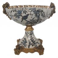 Чаша для фруктов  28x26x27см белый ГЛАСАР