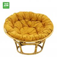 Кресло-папасан  nido honey с подушкой Rattan grand