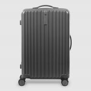Чемодан  антрацит 38х22х57 см Zhongshan Silk
