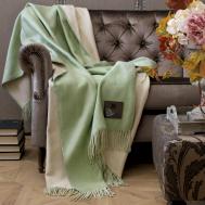 Плед  Маринетти зеленый с бежевым 200х210 см Togas