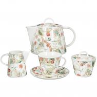 Чайный сервиз на 6 персон  Tom Экзотические цветы THUN