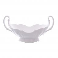 Блюдо для фруктов на ножке с 2 ручками  недекорированное BERNADOTTE