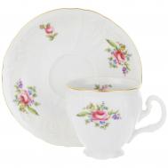 Чашка с блюдцем  Мейсенский букет 170 мл BERNADOTTE