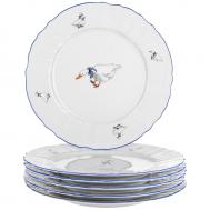 Набор мелких тарелок  Гуси 27 см 6 шт BERNADOTTE
