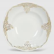 Блюдо овальное  Золотой орнамент 36 см декор BERNADOTTE