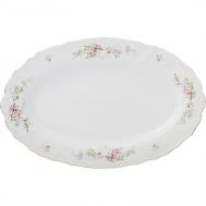 Блюдо овальное  Дикая роза 36 см BERNADOTTE