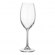 Набор бокалов для белого вина  Milvus 300 мл 6 шт Crystalite Bohemia