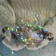 Уличная Электрогирлянда новогодняя  100Led на батарейках Reason