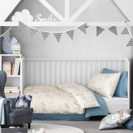 Комплект постельного белья  Мидли бежевый Детский Kids by togas