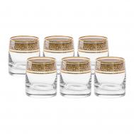 Набор стопок  Pavo Панто платина 60 мл 6 шт Crystalite Bohemia