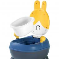 Горшок  детский заяц синий, желтый 36х32,5х53 см Sunno