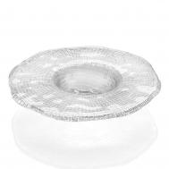 Блюдо  Diamante круглое 21см прозрачный IVV